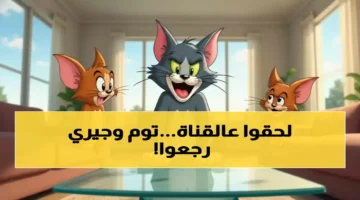 تردد قناة توم وجيري الجديد 2025 على نايل سات لمشاهدة ممتعة في الوطن العربي